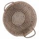 CESTA CENEFAS CON ASAS ALGAS Y PAPEL 40X40X30 CM.