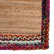 ALFOMBRA YUTE MULTICOLOR 85X60X2 CM.