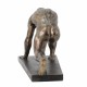 FIGURA HOMBRE DESNUDO CORREDOR RESINA 35X16.5X23 CM.