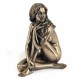 FIGURA MUJER DESNUDA RESINA 10X6X13 CM.