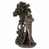 FIGURA DANU DIOSA MADRE DE LA TUATHA DE DANANN RESINA BRONCE 15X13X28 CM.