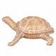 FIGURA TORTUGA RESINA DORADO 31.50X21.5X15 CM.