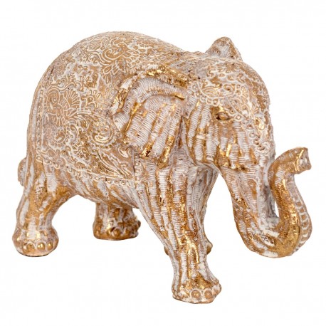 FIGURA ELEFANTE RESINA 17X7X11.50 CM.