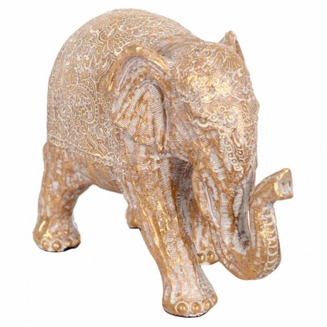 FIGURA ELEFANTE RESINA 20X9X14 CM.