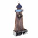 ABRIDOR BOTELLAS FARO MARINERO CON RECIPIENTE PARA CHAPAS PARED MADERA 14.5X6X32 CM.