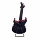 RELOJ SOBREMESA GUITARRA RETRO METAL ROJO 14X3.5X34.50 CM.