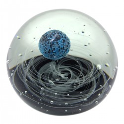 PISAPAPEL BOLA VIDRIO 10.5X10.5X8.5 CM.