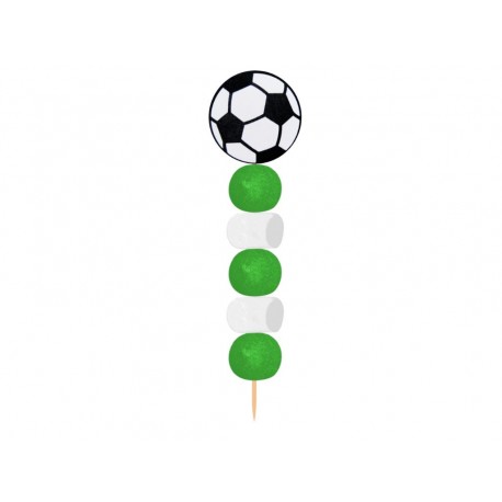 BROCHETA DE GOLOSINAS PELOTA FÚTBOL