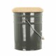 TABURETE CAJA MOTOS GARAGE METAL 30X30X40 CM.