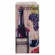 BOTELLERO 9 BOTELLAS VINO VINTAGE MADERA Y METAL 31X20X42 CM.