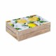 SET 3 CAJAS LIMONES MADERA DE MANGO RECTANGULARES 17.5X25X8.5 CM.