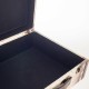 SET 3 MALETAS MOTOS RUTA 66 MADERA Y METAL 40X14.50X30 CM.