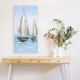 CUADRO BARCOS PINTURA 30X2.50X60 CM.