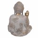 FIGURA BUDA SENTADO RESINA DORADO ORIENTAL 21.50X16.50X29.50 CM.