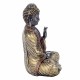 FIGURA BUDA SENTADO RESINA 16X12X21.50 CM.