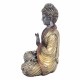 FIGURA BUDA SENTADO RESINA 16X12X21.50 CM.