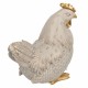 FIGURA GALLO RESINA 20X11X20.50 CM.