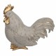 FIGURA GALLO RESINA 25.50X11.50X24 CM.