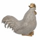 FIGURA GALLO RESINA 25.50X11.50X24 CM.