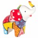 HUCHA ELEFANTE MULTICOLOR DOLOMITA 20X13X20.50 CM.