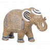 FIGURA ELEFANTE RESINA 20X8X14.50 CM.