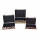 SET 2 CAJAS MALETAS AVIÓN VIAJAR MUNDO MADERA 40X15.50X30.50 CM.