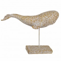 FIGURA BALLENA RESINA 31.50X11X25.50 CM.