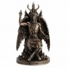 FIGURA ESTATUA DE BAPHOMET RESINA 14X14X23.50 CM.