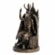 FIGURA ESTATUA DE BAPHOMET RESINA 14X14X23.50 CM.