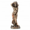 FIGURA OSHUN RESINA BRONCE 3.5X2.50X9 CM.