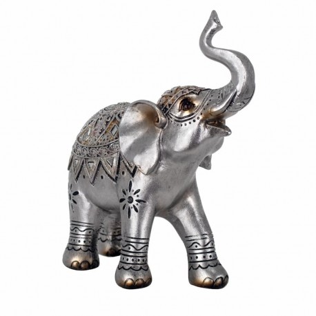 Figura elefante resina, símbolos de la buena suerte, inteligencia