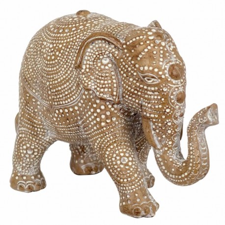 Figura elefante resina, figuras elefantes, decoración étnica Caprilo