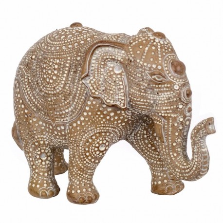 Figura elefante resina, figuras elefantes, decoración India Caprilo