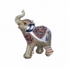 FIGURA ELEFANTE RESINA 12.50X6X15.50 CM.