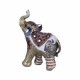 FIGURA ELEFANTE RESINA 12.50X6X15.50 CM.