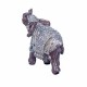 FIGURA ELEFANTE RESINA 9.50X4.5X9 CM.