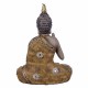 FIGURA BUDA SENTADO RESINA 17X9X23 CM.