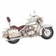 FIGURA MOTOCICLETA METAL RETRO 27X11.50X15 CM.