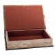 CAJA LIBRO MUJER ÁFRICA MADERA 26X17X5 CM.