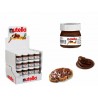 LOTE 20 BOTES MINI DE NUTELLA SIN GLUTEN 25 GR.