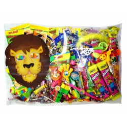 BOLSAS DE GOLOSINAS Y JUGUETES PARA RELLENO DE PIÑATAS INFANTILES SIN GLUTEN