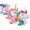 LOTE 5 GLOBOS UNICORNIO POLIAMIDA 1 MT.