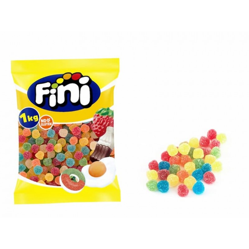 Gominolas de azúcar Dedos de colores pica (1 kg) - Sin gluten - Fini