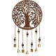 ARMONIZADOR MÓVIL DE VIENTO COLGANTE ÁRBOL DE LA VIDA METAL 25.5X2X55 CM.