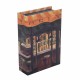 SET DE VINO 4 PIEZAS EN CAJA LIBRO MADERA Y METAL 20X14.5X5 CM.
