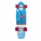 ADORNO PARED TABLA SKATE CON RUEDAS MONOPATÍN COCHE SURF METAL RETRO 17X6X55 CM.