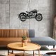 ADORNO PARED MOTO METAL RETRO 97X3.50X47.50 CM.