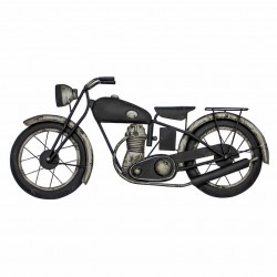 ADORNO PARED MOTO METAL RETRO 63X4.50X32 CM.