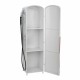 MUEBLE ESTANTERÍA SURTIDOR DE GASOLINA METAL 40X32X120 CM.