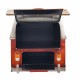 ADORNO PARED MUEBLE ESTANTERÍA CARAVANA METAL RETRO 45X24X43 CM.